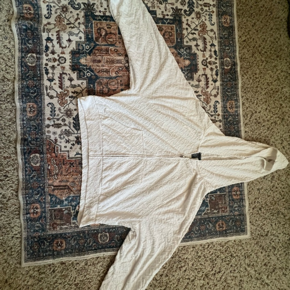 Victoria's Secret Cream Quilted Jacket